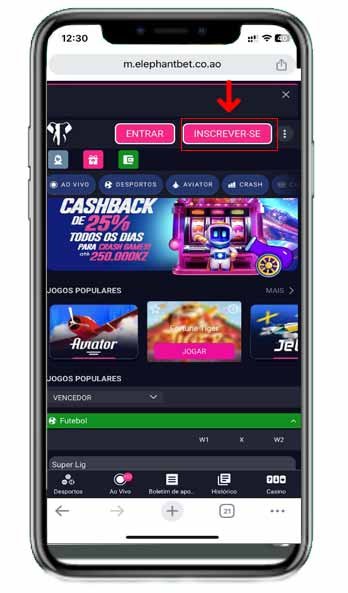 Imagem 1: Tela de Cadastro para Criar Conta na ElephantBet