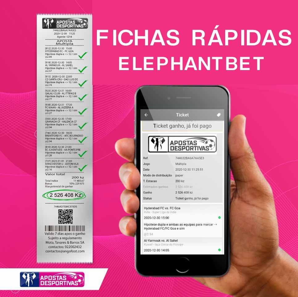 Fichas Rápidas Elephant Bet Zone