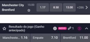 Resultado do jogo