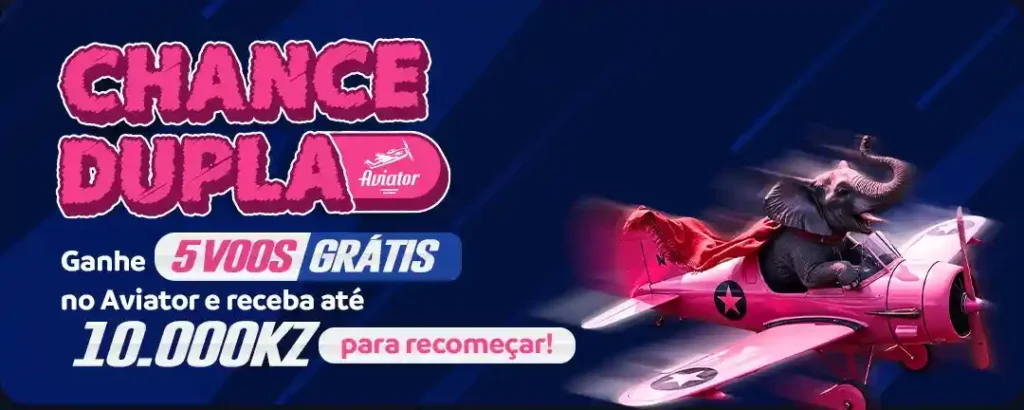 ElephantBet Chance Dupla no Aviator