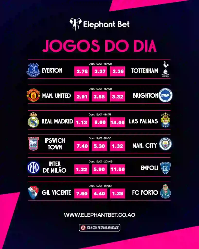 Serie A e Premier League na ElephantBet